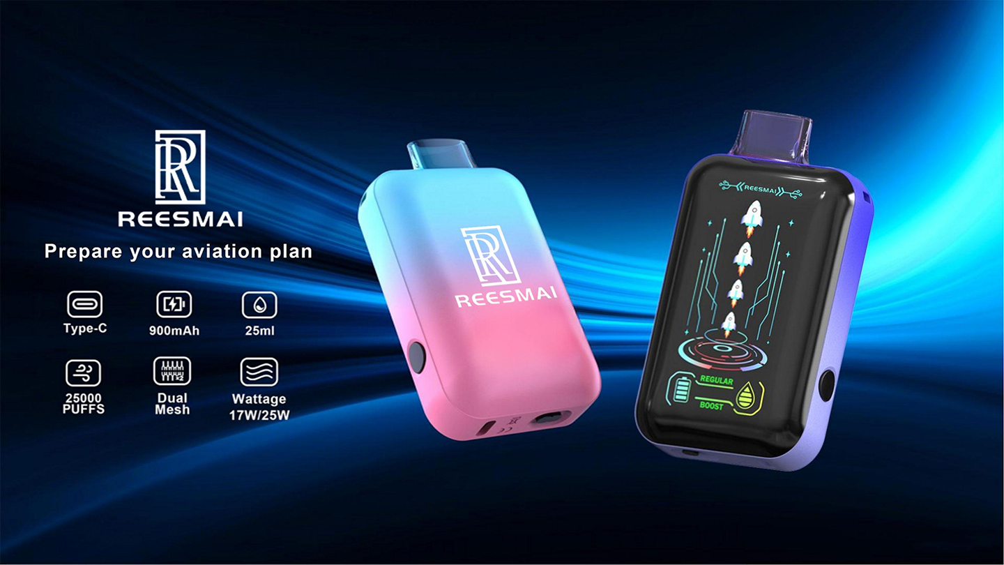 REESMAI Disposable Vape, Type - C, 900mAh, Aviation - themed Design