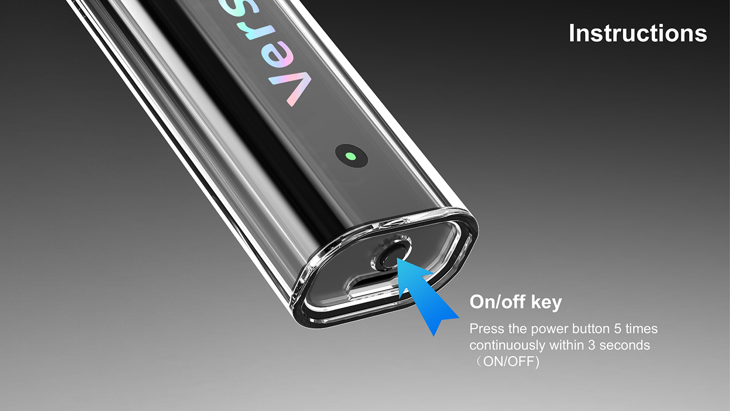 Verse GO On/Off Key Operation Guide