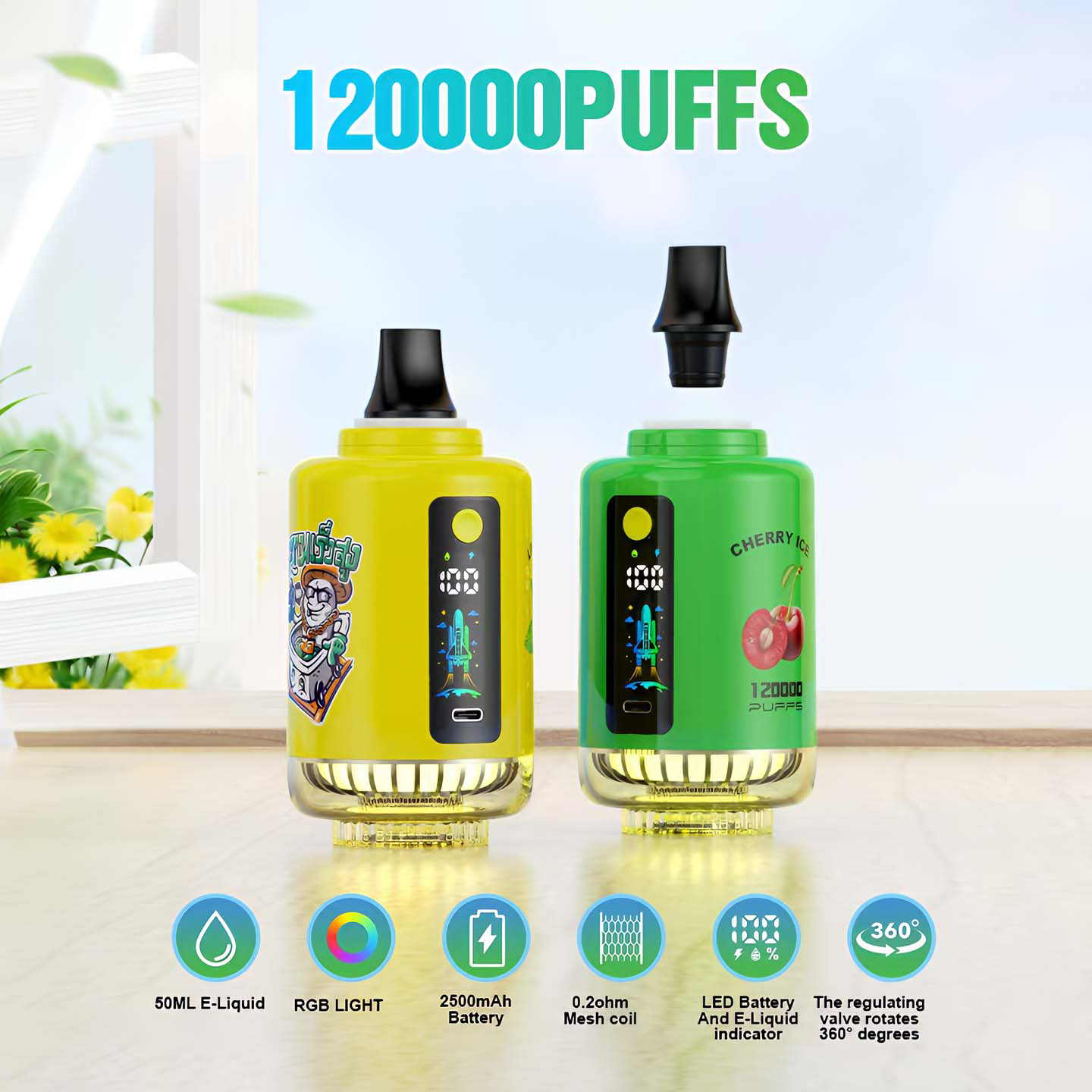 Reesmai 12000 Puffs